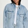 Jean Jackets * | Best Pirce Wardrobe.Nyc Denim Jacket Blue