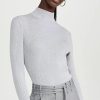 Turtle & Mock Necks * | Budget Dion Lee Light Reflective Rib Skivvy Sweater Silver