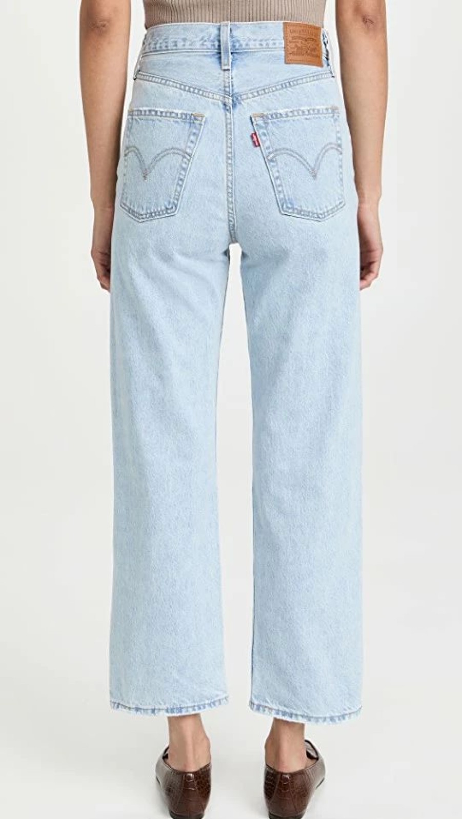 Distressed Jeans * | Top 10 Levi'S Ribcage Straight Ankle Jeans Ojai Shore