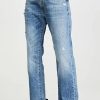 Distressed Jeans * | Hot Sale R13 Boyfriend Jeans Bain With Rips