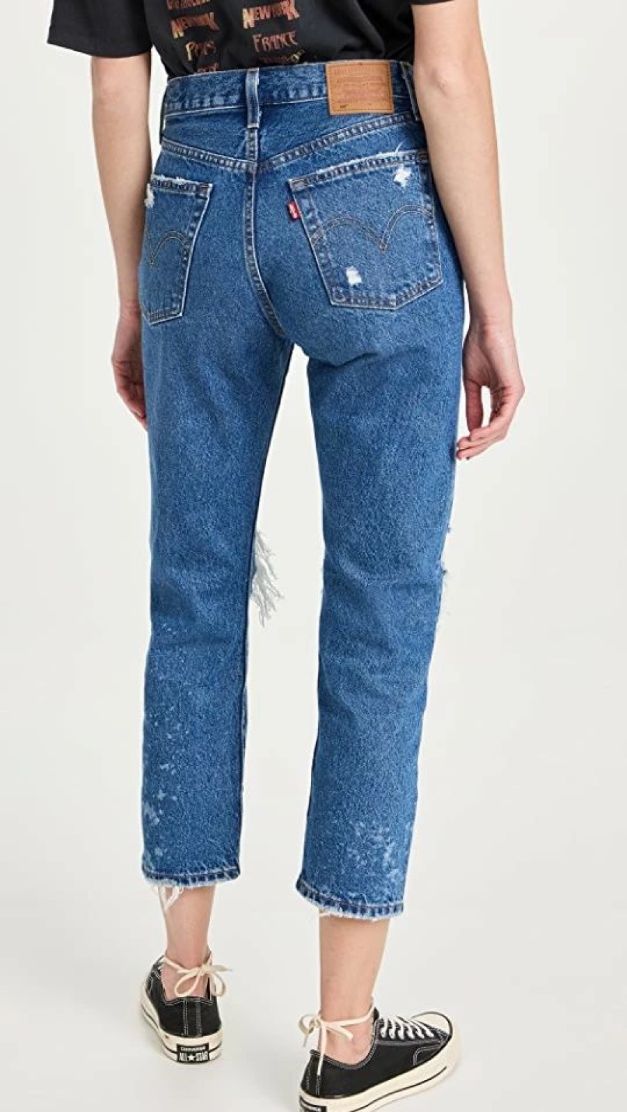 Distressed Jeans * | Top 10 Levi'S 501 Crop Jeans Athens Ranks