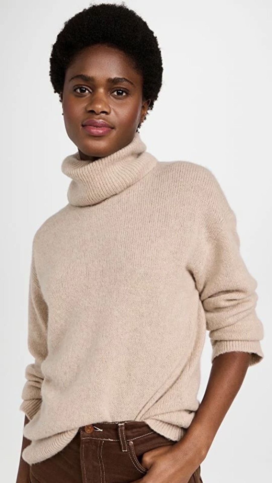 Turtle & Mock Necks * | Deals Rails Imogen Sweater Jute