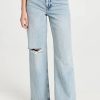 Distressed Jeans * | Discount Frame Le High N Tight Wide Leg Jeans Bilson Rips