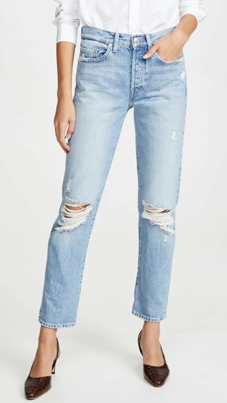 Distressed Jeans * | Cheapest Edwin Cai Classic Straight Jeans Slayer