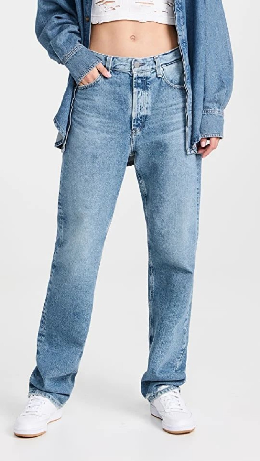 Distressed Jeans * | New Ag Ezzra Boyfriend Jeans 18 Years Presto