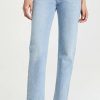 Distressed Jeans * | Flash Sale Agolde Crisscross Straight Legged Jeans Dimension