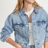 Jean Jackets * | Budget Agolde Shrunken Charli Jacket Immortal