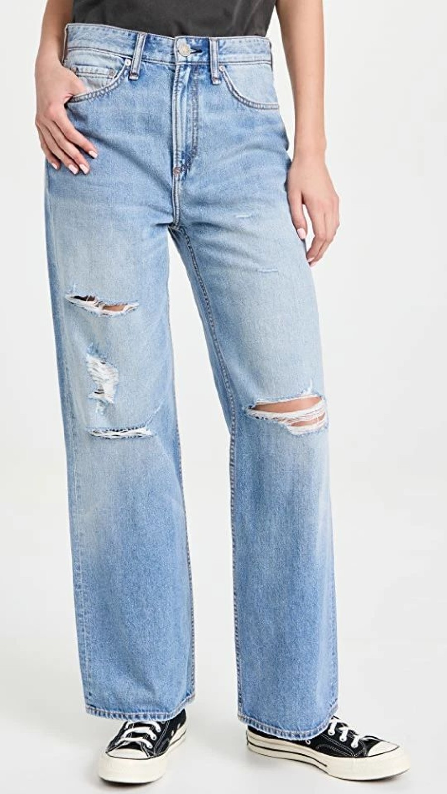 Distressed Jeans * | Best Sale Rag & Bone Logan Jeans Vandam