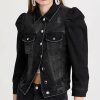 Jean Jackets * | Top 10 Retrofete Ada Jacket Faded Black Terry