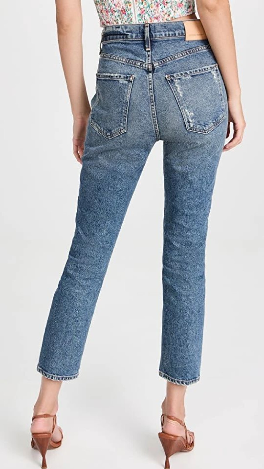 Distressed Jeans * | Cheapest Citizens Of Humanity Jolene High Rise Vintage Slim Jeans Songbird