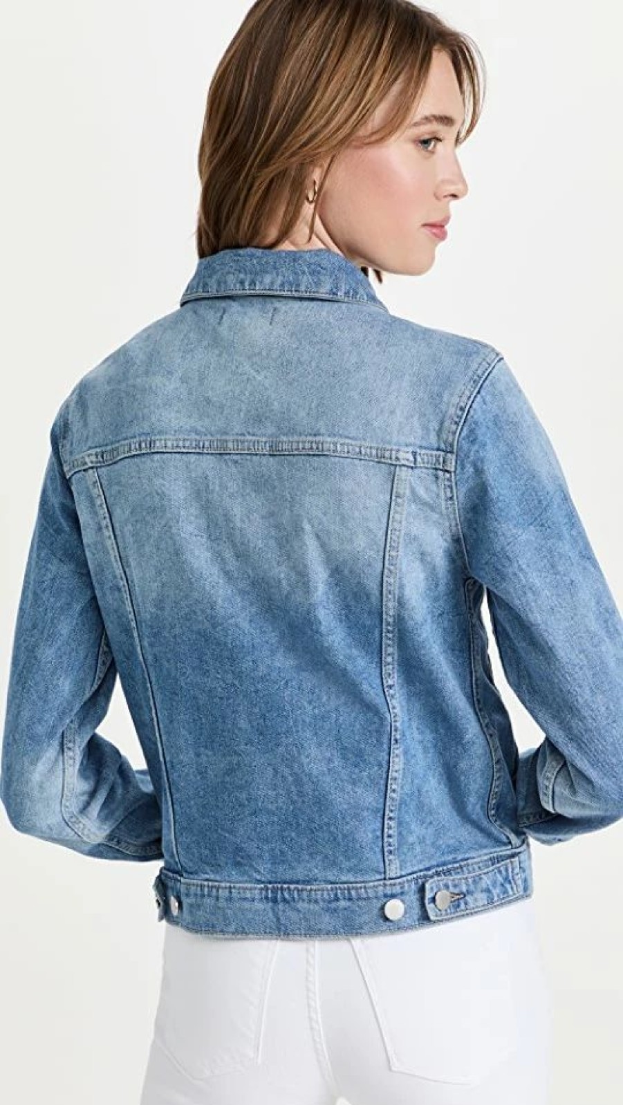 Jean Jackets * | Brand New Dl1961 Vika Classic Denim Jacket Droplet