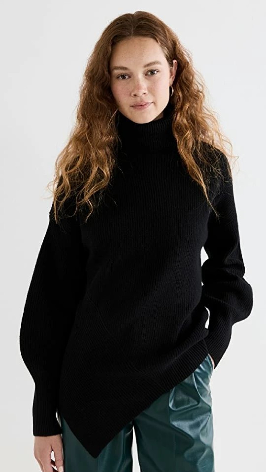 Turtle & Mock Necks * | Coupon A.L.C. Rory Sweater Black