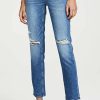 Distressed Jeans * | Cheapest Paige Sarah Slim Jeans Briony Destructed