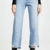 Distressed Jeans * | Deals Dl1961 Hepburn High Rise Wide Leg Jeans Slate