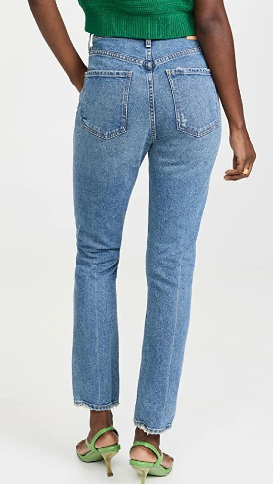 Distressed Jeans * | Brand New Citizens Of Humanity Charlotte High Rise Straight Jeans Dimple