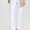 Distressed Jeans * | Budget Ag Kinsley Pop Crop Jeans Authentic White Destructed