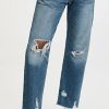 Distressed Jeans * | Outlet Denimist Lucy Boyfriend Jeans Burke