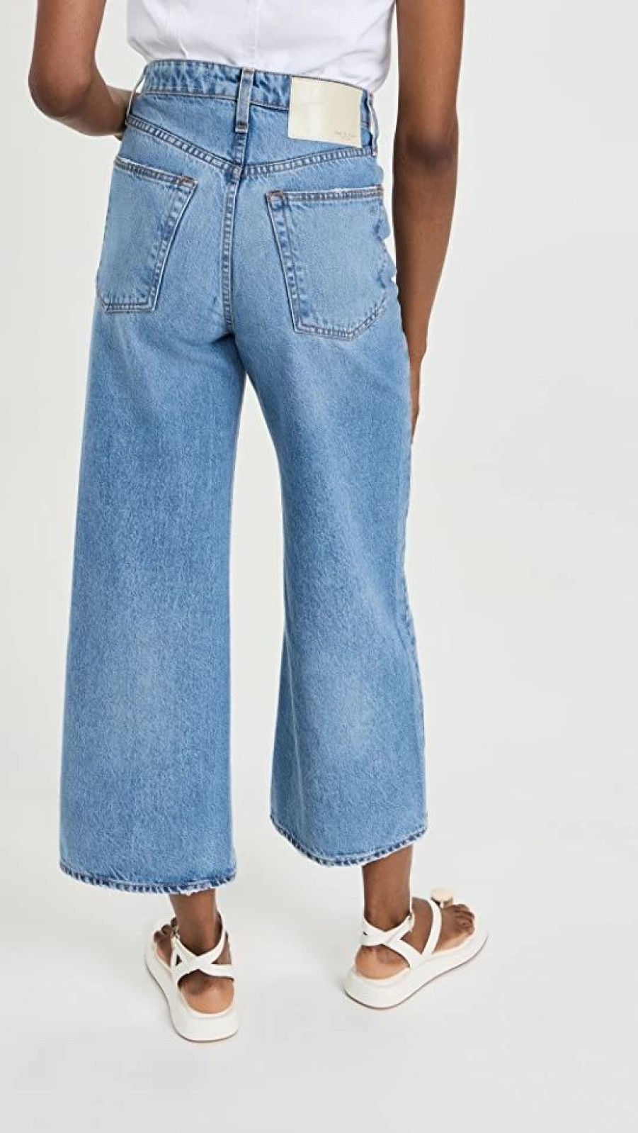 Distressed Jeans * | Flash Sale Rag & Bone Maya High Rise Jeans Hermosa