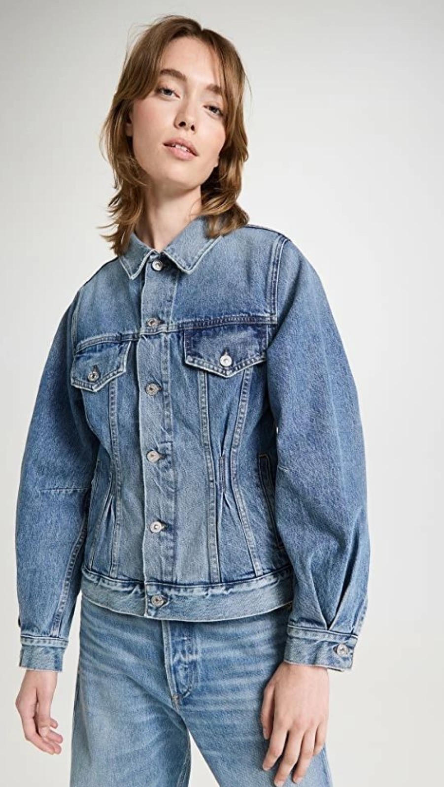 Jean Jackets * | Best Deal Citizens Of Humanity Brynn Denim Jacket Beya