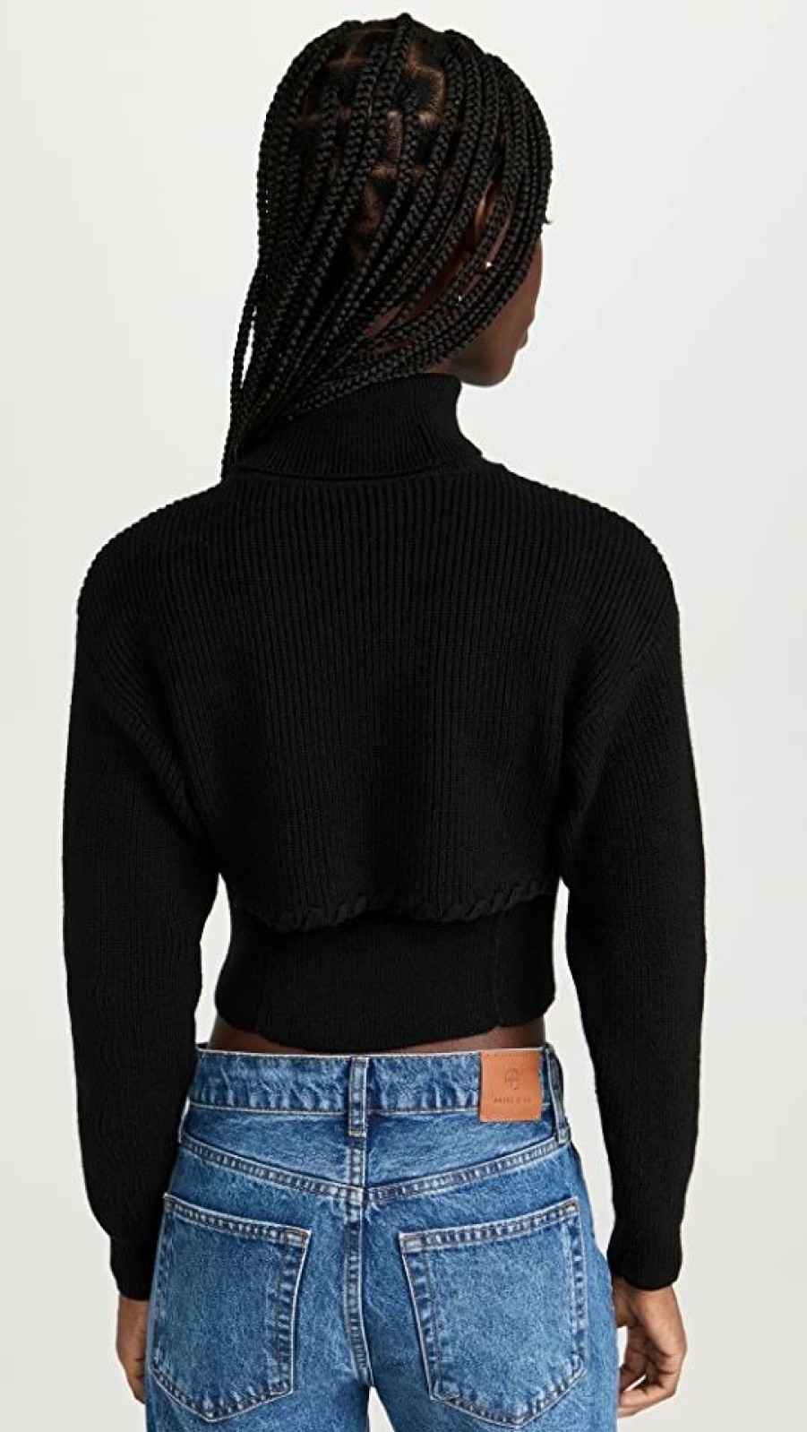 Turtle & Mock Necks * | Top 10 Astr The Label Taissa Sweater Black