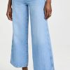 Distressed Jeans * | Outlet Wrangler Worldwide High Rise Wide Leg Jeans Crystal Ice