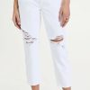 Distressed Jeans * | Promo Good American Good Girlfriend Petite Jeans White035