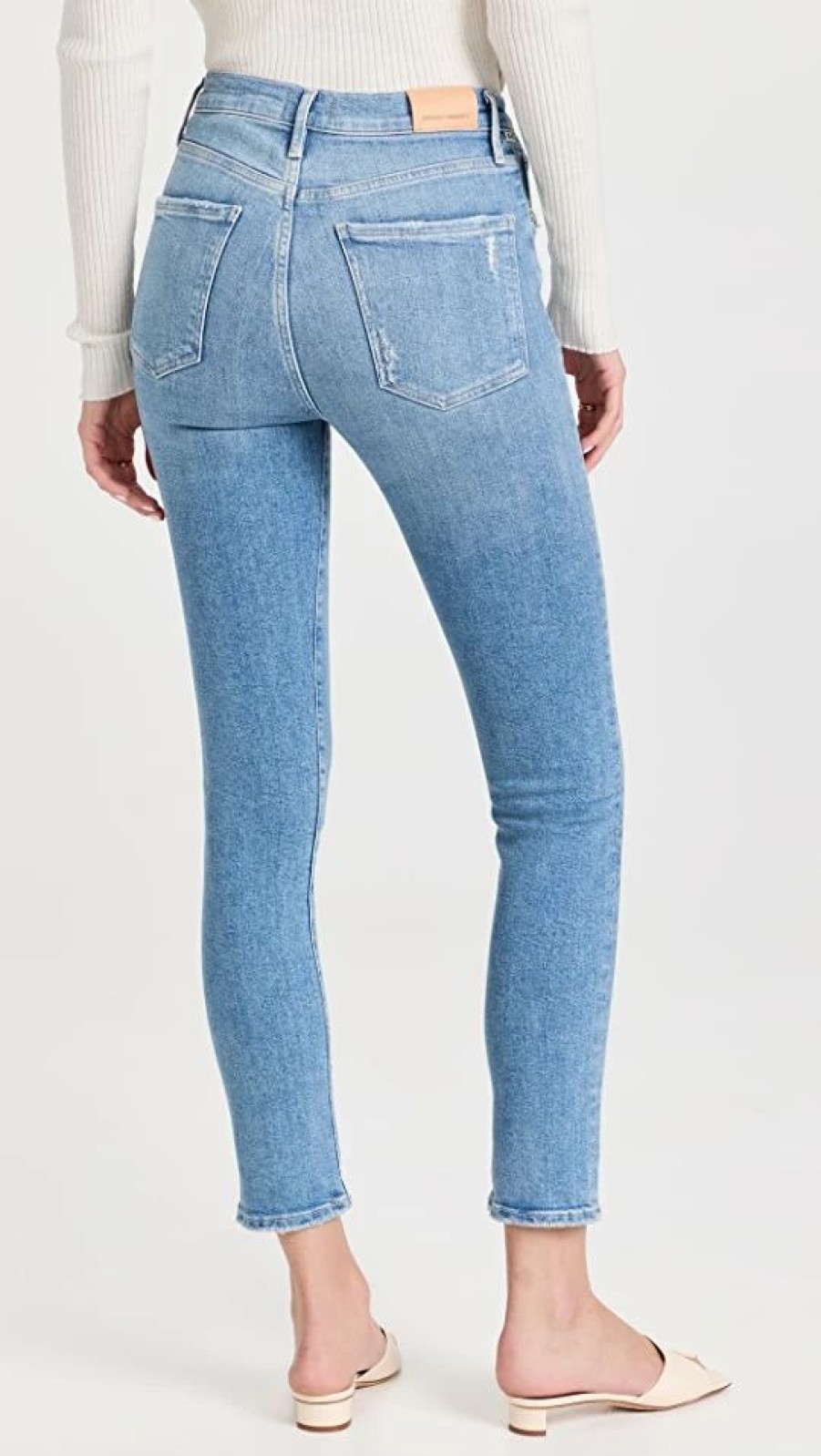 Distressed Jeans * | Deals Citizens Of Humanity Olivia High Rise Slim Jeans Delirium