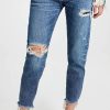 Distressed Jeans * | Outlet Moussy Vintage Mv Adrian Friend Jeans Blue