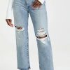 Distressed Jeans * | Promo Citizens Of Humanity Emery Crop Relaxed Straight Jeans Heatwave