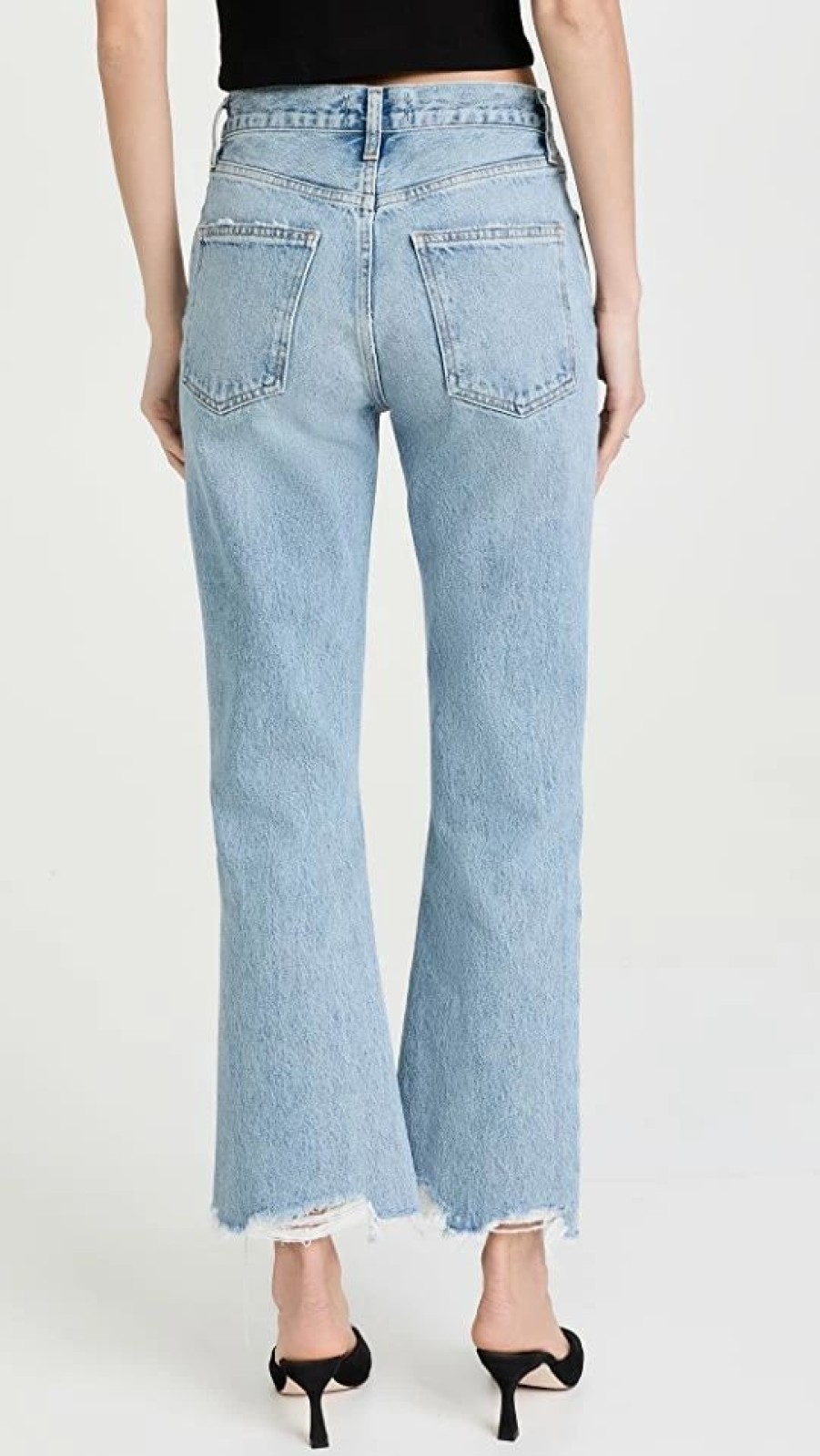 Distressed Jeans * | Best Sale Agolde Relaxed Jeans Curio