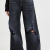 Distressed Jeans * | Top 10 R13 Lisa Baggy Jeans Jake Black