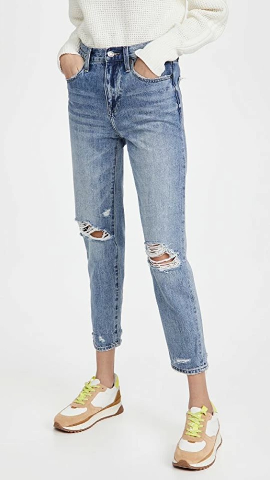 Distressed Jeans * | Outlet Pistola Denim Presley Jeans Los Feliz