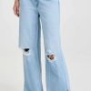 Distressed Jeans * | Flash Sale Mother Snacks! The Fun Dip Puddle Slice Jeans Lots Of Nibbles