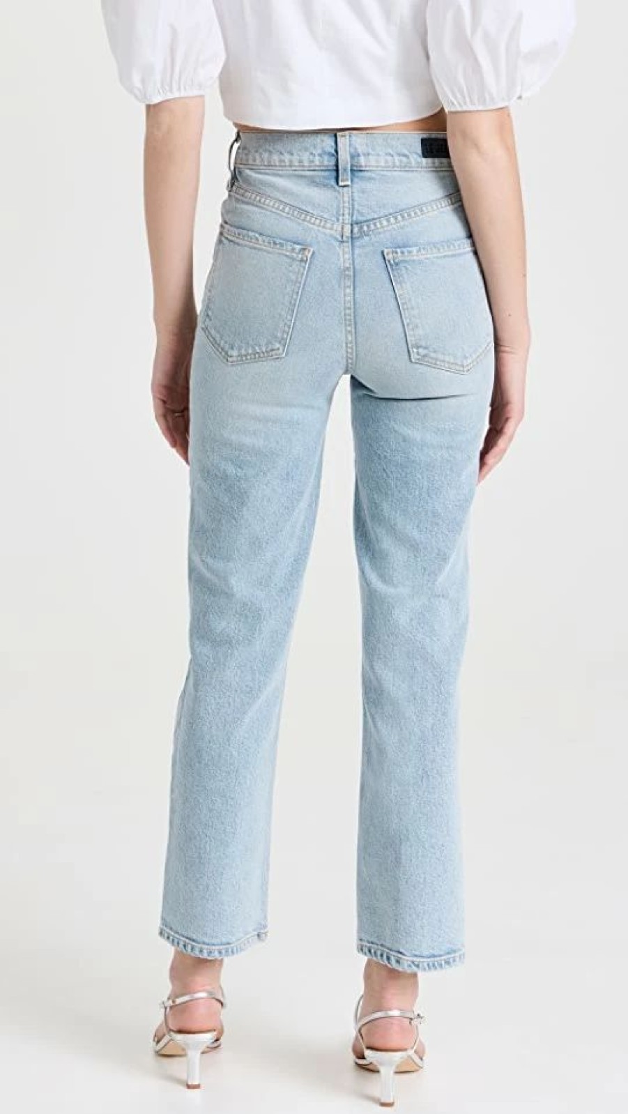 Distressed Jeans * | Wholesale Le Jean Sabine Straight Jeans Joyride