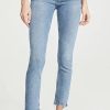 Distressed Jeans * | Best Deal Agolde Nico High Rise Jeans Rooted