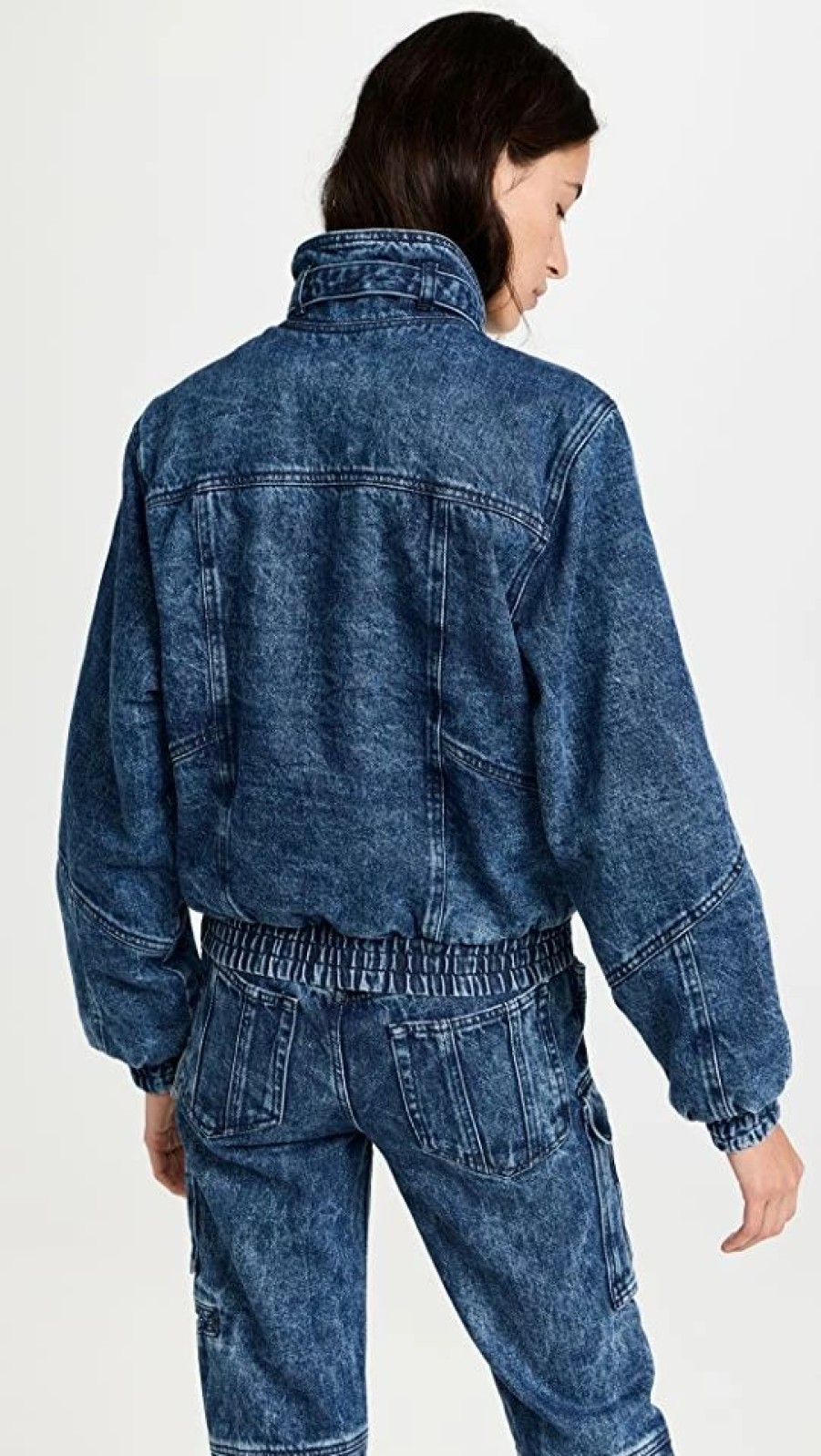 Jean Jackets * | Flash Sale Isabel Marant Vlasta Jacket Blue