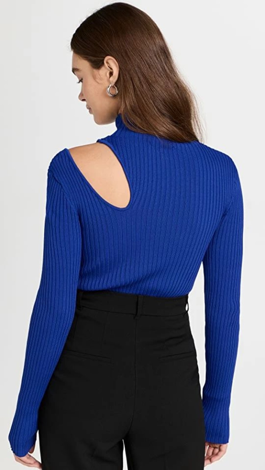 Turtle & Mock Necks * | Best Pirce Line & Dot Nico Sweater Royal Blue