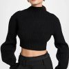 Turtle & Mock Necks * | Brand New A.L.C. Cooper Sweater Black