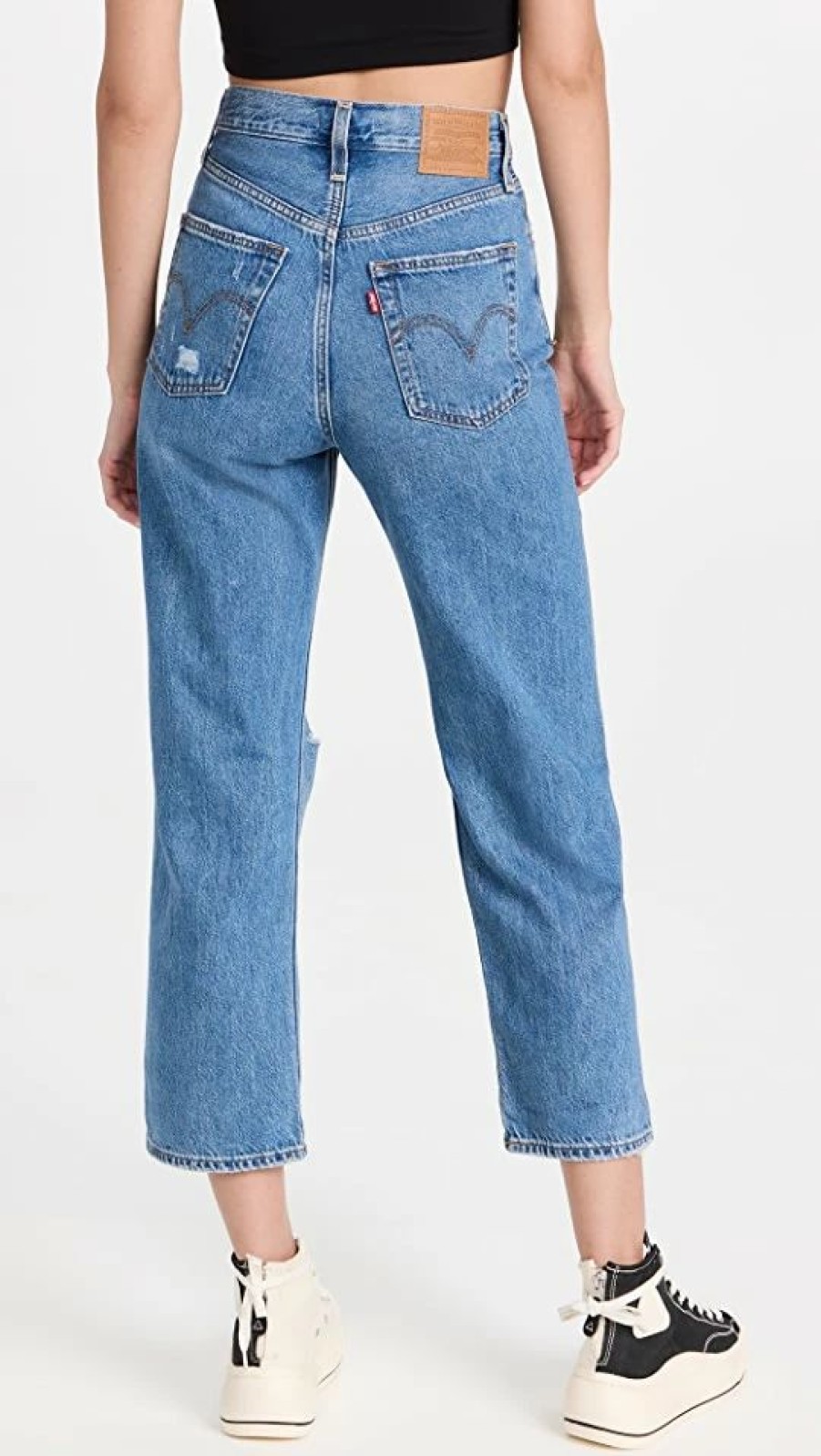 Distressed Jeans * | Buy Levi'S Ribcage Straight Ankle Jeans After Love