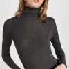 Turtle & Mock Necks * | Best Reviews Of Nili Lotan Lynnette Cashmere Turtleneck Charcoal