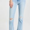 Distressed Jeans * | Discount Mother The Hustler Ankle Chew Jeans Petal Plucker