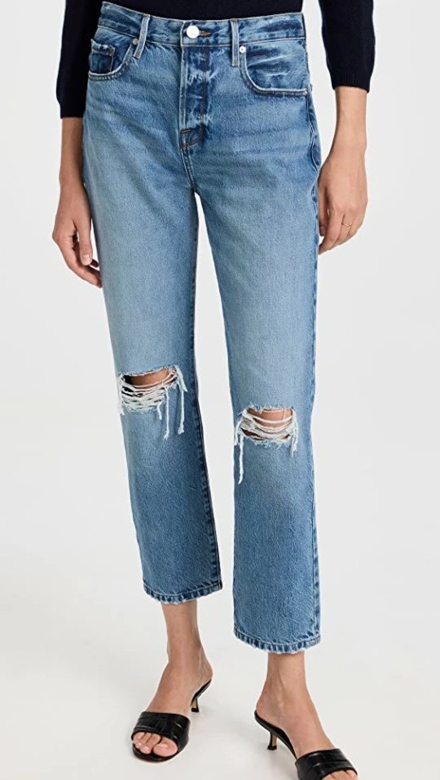 Distressed Jeans * | Best Deal Frame Le Original Jeans Nomad