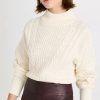 Turtle & Mock Necks * | Cheapest Veronica Beard Bertilda Sweater Ivory