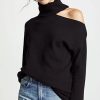 Turtle & Mock Necks * | Buy Paige Raundi Sweater Black