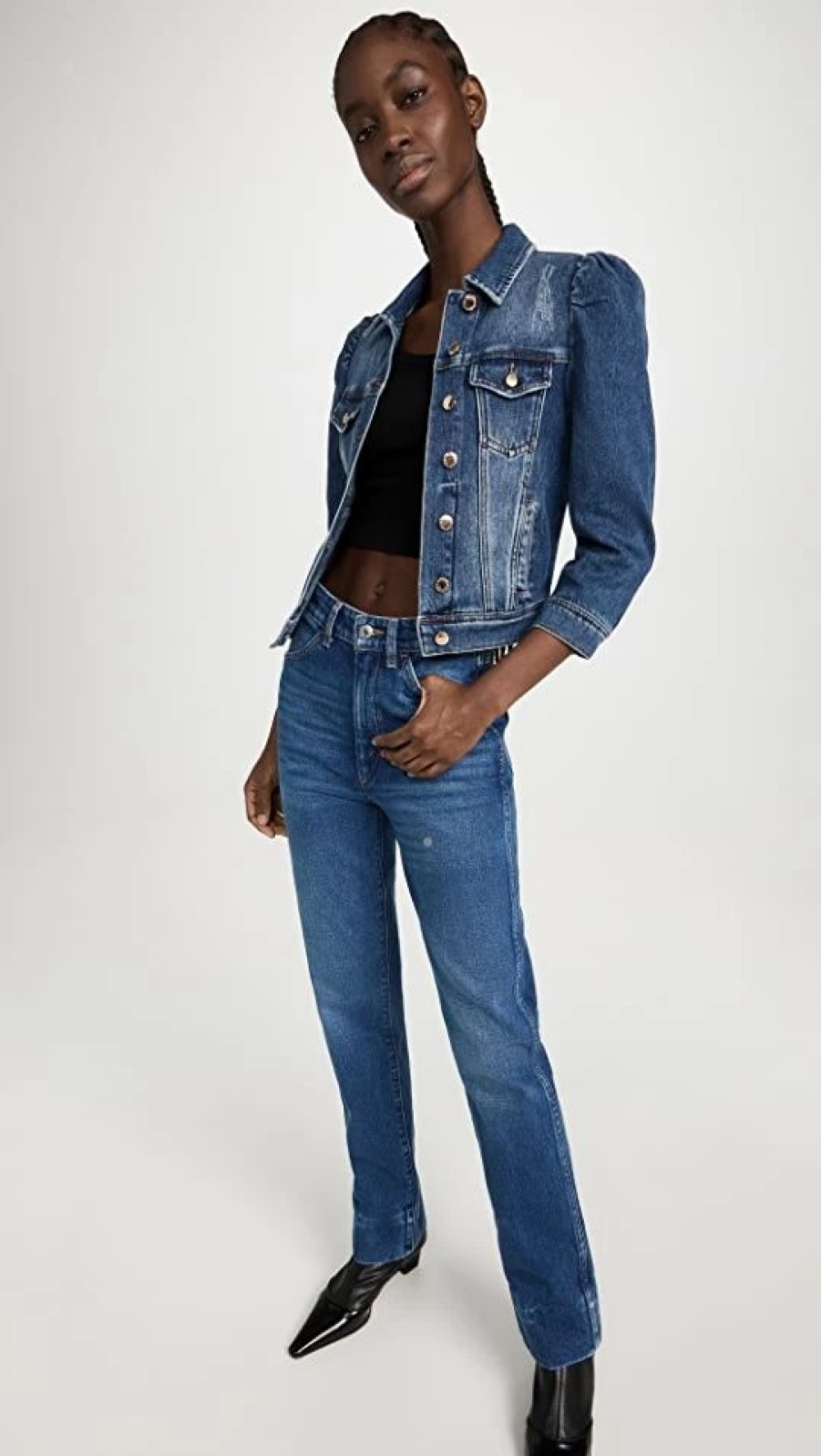 Jean Jackets * | Deals Retrofete Ada Jacket Royal