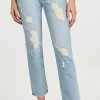 Distressed Jeans * | Coupon Mother The Trickster Ankle Jeans An Icy Confession