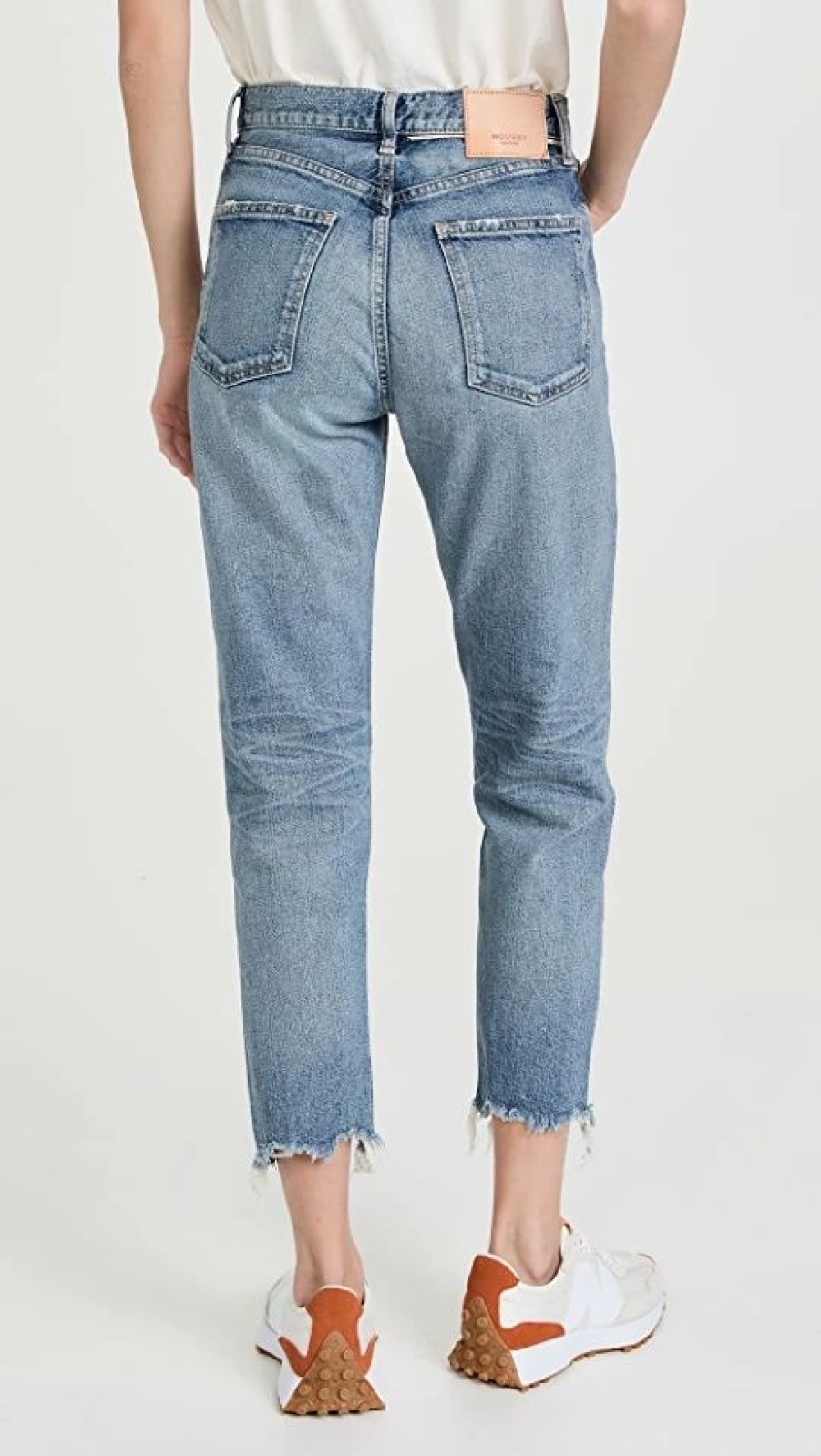 Distressed Jeans * | Promo Moussy Vintage Mv Carter Friend Jeans Blue