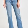 Distressed Jeans * | Brand New Moussy Vintage Mv Loews Straight Jeans Blue