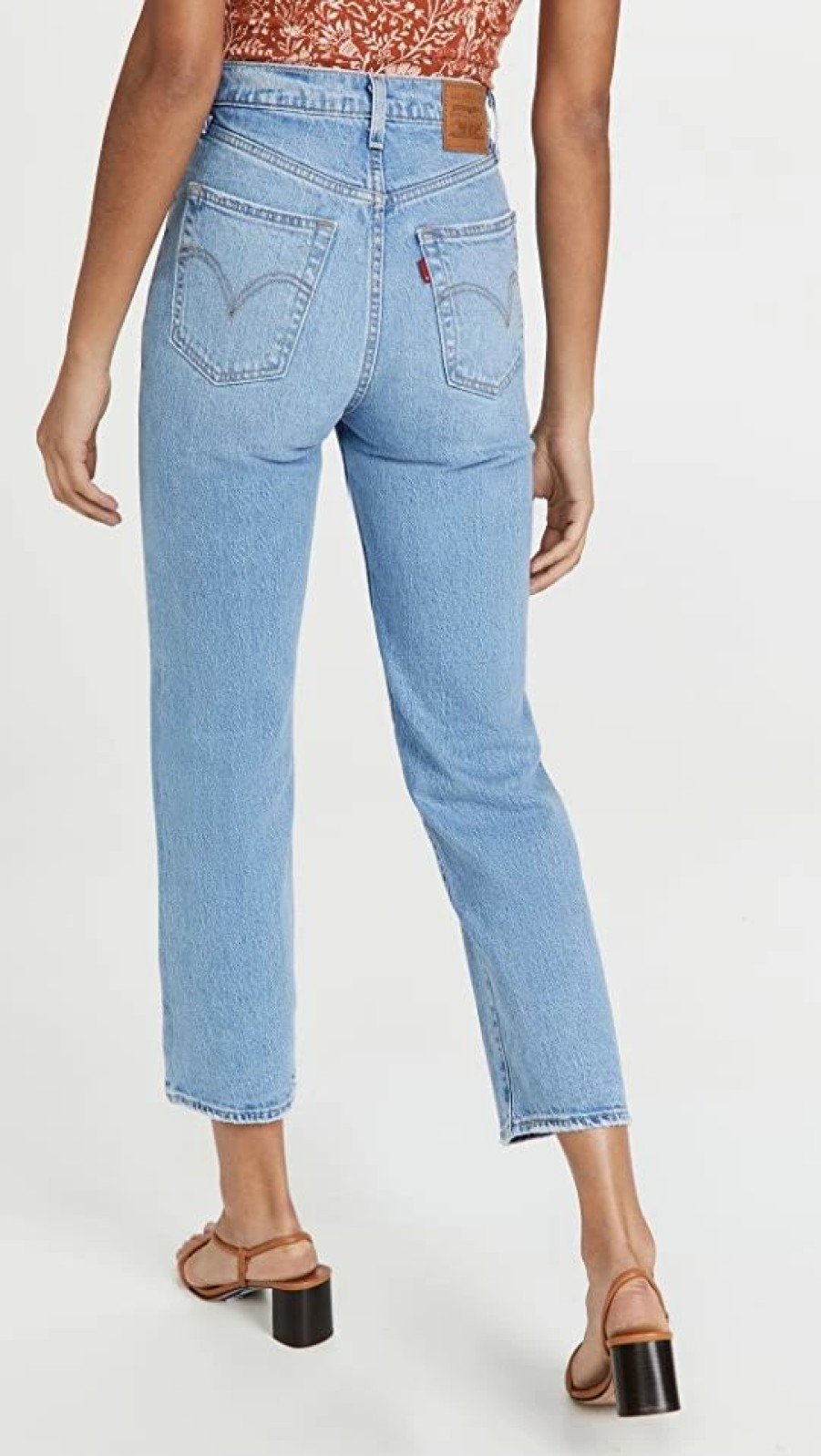 Distressed Jeans * | Flash Sale Levi'S Ribcage Straight Ankle Jeans Samba Done