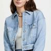 Jean Jackets * | New Rag & Bone Cropped Miramar Trucker Jacket Tulip